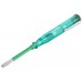 Отвертка индикаторная, зеленая ручка, 100-500 В, 140 мм, арт. 56520