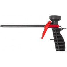 Пистолет для монтажной пены, пластиковый корпус, пластиковая трубка, арт. 14257