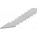 Ножовка ручная узкая для гипсокартона, прорезиненная ручка 170 мм, арт. 15374М