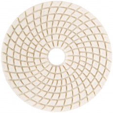 Алмазный гибкий шлифовальный круг АГШК (липучка), влажное шлифование, 100 мм, Р 30, арт. 39840