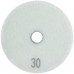 Алмазный гибкий шлифовальный круг АГШК (липучка), влажное шлифование, 100 мм, Р 30, арт. 39840