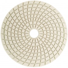 Алмазный гибкий шлифовальный круг АГШК (липучка), влажное шлифование, 125 мм, Р1500, арт. 39886