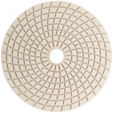 Алмазный гибкий шлифовальный круг АГШК (липучка), влажное шлифование, 125 мм, Р3000, арт. 39887