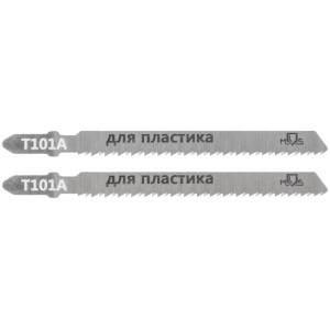 Полотна для эл. лобзика, Т101a, по дереву, hcs, 100 мм, 2 шт., арт. 40800М