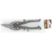 Ножницы по металлу усиленные crv Профи, прорезиненные ручки, правые 250 мм, арт. 41572