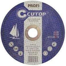 Профессиональный диск отрезной по металлу Т41-230 х 2,5 х 22,2 Cutop Profi арт. 39984т