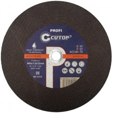 Профессиональный диск отрезной по металлу Т41-400 х 3,2 х 32 Cutop Profi арт. 39998т