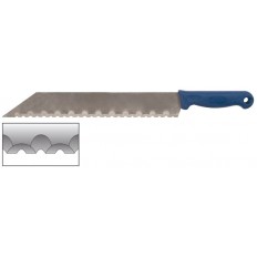 Нож для резки изоляционных плит, лезвие 340х50мм, нерж.сталь, пластик.ручка арт. 10637