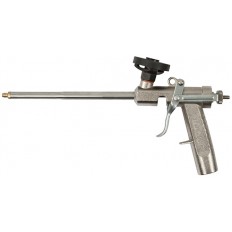 Пистолет для монтажной пены, Профи, цельнометаллический, клапан с тефлоновым покрытием арт. 14280