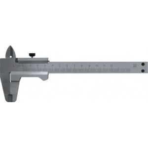 Штангенциркуль металлический 125 мм/0.1 мм арт. 19825