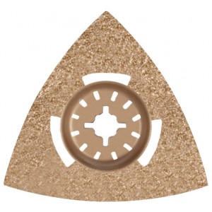 Насадка шлифовальная карбидная треугольная 80 мм арт. 37935