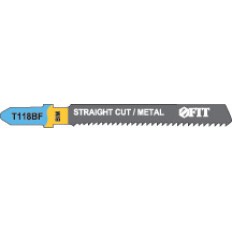 Полотно по металлу, Bimetal, фрезерованные, волнистые зубья,   76/51/2 мм (T118BF) (набор 2шт) арт. 40973