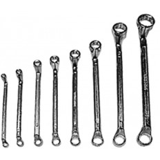 Ключи накидные, хромированное покрытие, набор 6 шт. (6-17 мм) арт. 63663