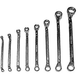 Ключи накидные, хромированное покрытие, набор 6 шт. (6-17 мм) арт. 63663